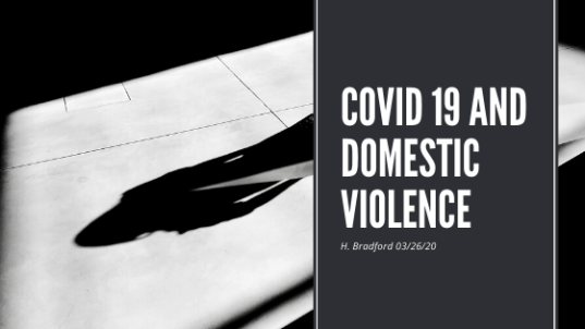 Covid 19 and Domestic Violence